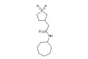 N-cycloheptyl-2-(1,1-diketothiolan-3-yl)acetamide