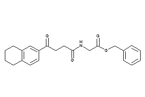 2-[(4-keto-4-tetralin-6-yl-butanoyl)amino]acetic Acid Benzyl Ester