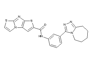 N-[3-(6,7,8,9-tetrahydro-5H-[1,2,4]triazolo[4,3-a]azepin-3-yl)phenyl]BLAHcarboxamide