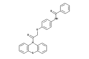 N-[4-[(2-keto-2-phenothiazin-10-yl-ethyl)thio]phenyl]benzamide