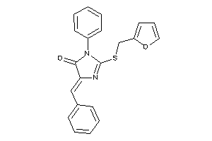 5-benzal-2-(2-furfurylthio)-3-phenyl-2-imidazolin-4-one