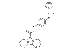 N-[4-[[2-keto-2-(1,2,3,4-tetrahydrocarbazol-9-yl)ethyl]thio]phenyl]thiophene-2-sulfonamide