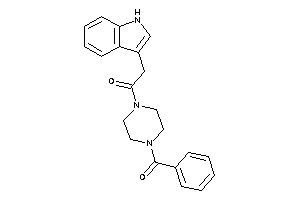 1-(4-benzoylpiperazino)-2-(1H-indol-3-yl)ethanone