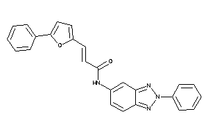 N-(2-phenylbenzotriazol-5-yl)-3-(5-phenyl-2-furyl)acrylamide