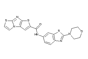 N-(2-morpholino-1,3-benzothiazol-6-yl)BLAHcarboxamide