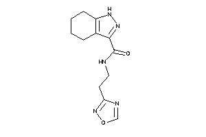 N-[2-(1,2,4-oxadiazol-3-yl)ethyl]-4,5,6,7-tetrahydro-1H-indazole-3-carboxamide