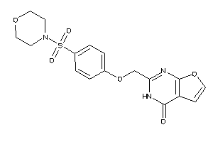 2-[(4-morpholinosulfonylphenoxy)methyl]-3H-furo[2,3-d]pyrimidin-4-one