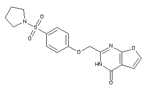 2-[(4-pyrrolidinosulfonylphenoxy)methyl]-3H-furo[2,3-d]pyrimidin-4-one