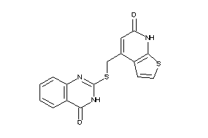 Image of 4-[[(4-keto-3H-quinazolin-2-yl)thio]methyl]-7H-thieno[2,3-b]pyridin-6-one