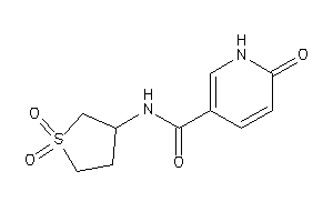 Image of N-(1,1-diketothiolan-3-yl)-6-keto-1H-pyridine-3-carboxamide