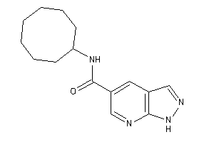 Image of N-cyclooctyl-1H-pyrazolo[3,4-b]pyridine-5-carboxamide