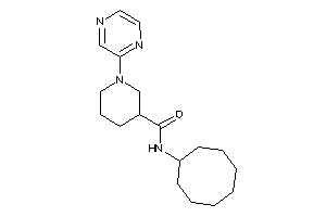 N-cyclooctyl-1-pyrazin-2-yl-nipecotamide