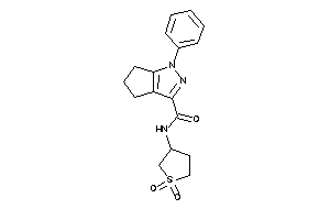 N-(1,1-diketothiolan-3-yl)-1-phenyl-5,6-dihydro-4H-cyclopenta[c]pyrazole-3-carboxamide