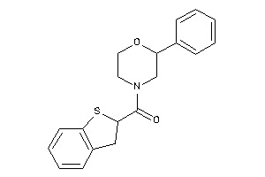2,3-dihydrobenzothiophen-2-yl-(2-phenylmorpholino)methanone