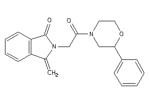 2-[2-keto-2-(2-phenylmorpholino)ethyl]-3-methylene-isoindolin-1-one