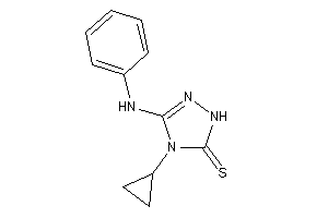 Image of 3-anilino-4-cyclopropyl-1H-1,2,4-triazole-5-thione