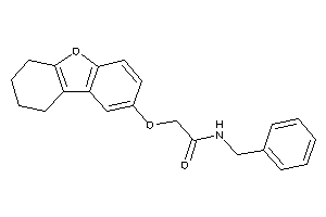 N-benzyl-2-(6,7,8,9-tetrahydrodibenzofuran-2-yloxy)acetamide