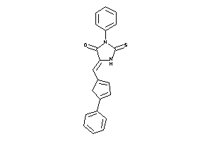 Image of 3-phenyl-5-[(4-phenylcyclopenta-1,3-dien-1-yl)methylene]-2-thioxo-4-imidazolidinone