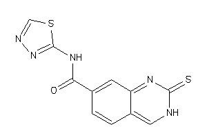 N-(1,3,4-thiadiazol-2-yl)-2-thioxo-3H-quinazoline-7-carboxamide