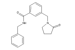 N-benzyl-3-[(2-ketopyrrolidino)methyl]benzamide