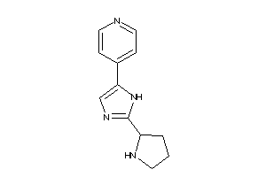 4-(2-pyrrolidin-2-yl-1H-imidazol-5-yl)pyridine