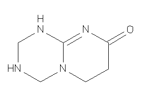 Image of 1,2,3,4,6,7-hexahydropyrimido[1,2-a][1,3,5]triazin-8-one