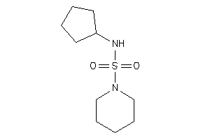 N-cyclopentylpiperidine-1-sulfonamide