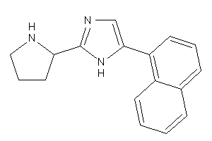 5-(1-naphthyl)-2-pyrrolidin-2-yl-1H-imidazole