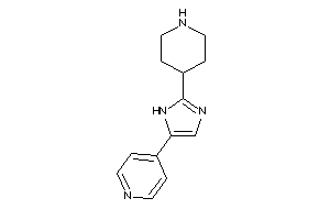 4-[2-(4-piperidyl)-1H-imidazol-5-yl]pyridine