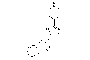 4-[5-(2-naphthyl)-1H-imidazol-2-yl]piperidine