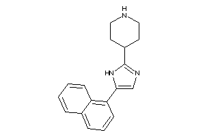 4-[5-(1-naphthyl)-1H-imidazol-2-yl]piperidine