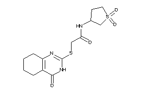 Image of N-(1,1-diketothiolan-3-yl)-2-[(4-keto-5,6,7,8-tetrahydro-3H-quinazolin-2-yl)thio]acetamide