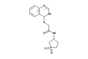 2-(3,4-dihydroquinazolin-4-ylthio)-N-(1,1-diketothiolan-3-yl)acetamide