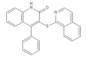 3-(1-isoquinolylthio)-4-phenyl-carbostyril