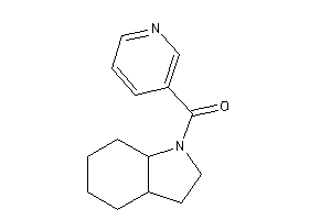 2,3,3a,4,5,6,7,7a-octahydroindol-1-yl(3-pyridyl)methanone