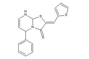 Image of 5-phenyl-2-(2-thenylidene)-8,8a-dihydro-5H-thiazolo[3,2-a]pyrimidin-3-one