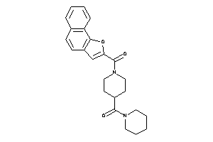 Image of [1-(benzo[g]benzofuran-2-carbonyl)-4-piperidyl]-piperidino-methanone