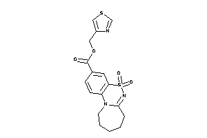 DiketoBLAHcarboxylic Acid Thiazol-4-ylmethyl Ester