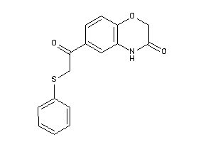 6-[2-(phenylthio)acetyl]-4H-1,4-benzoxazin-3-one