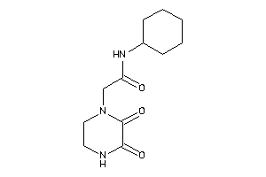 N-cyclohexyl-2-(2,3-diketopiperazino)acetamide