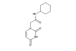 N-cyclohexyl-2-(2,4-diketopyrimidin-1-yl)acetamide