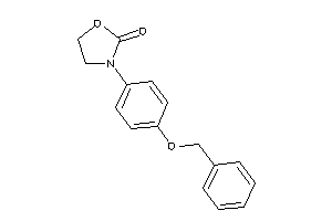 3-(4-benzoxyphenyl)oxazolidin-2-one