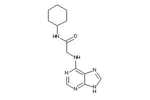 N-cyclohexyl-2-(9H-purin-6-ylamino)acetamide