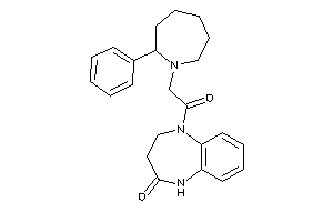 1-[2-(2-phenylazepan-1-yl)acetyl]-3,5-dihydro-2H-1,5-benzodiazepin-4-one