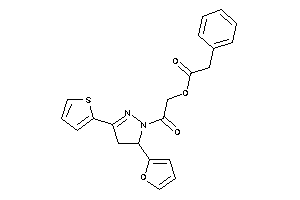 2-phenylacetic Acid [2-[5-(2-furyl)-3-(2-thienyl)-2-pyrazolin-1-yl]-2-keto-ethyl] Ester