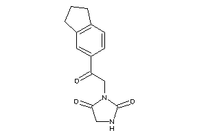 3-(2-indan-5-yl-2-keto-ethyl)hydantoin