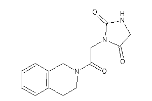 3-[2-(3,4-dihydro-1H-isoquinolin-2-yl)-2-keto-ethyl]hydantoin