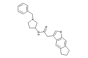 N-(1-benzylpyrrolidin-3-yl)-2-(6,7-dihydro-5H-cyclopenta[f]benzofuran-3-yl)acetamide