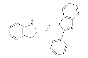 3-(2-indolin-2-ylideneethylidene)-2-phenyl-indole