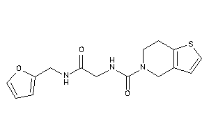 N-[2-(2-furfurylamino)-2-keto-ethyl]-6,7-dihydro-4H-thieno[3,2-c]pyridine-5-carboxamide